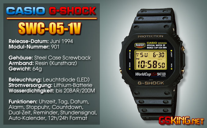 G-Shock SWC-05-1V