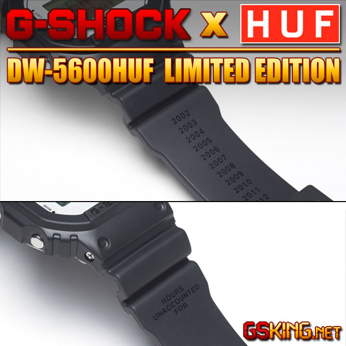 Casio G-Shock x HUF DW-5600VT DW-5600HUF Armband
