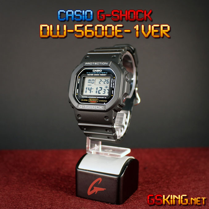 Casio G-Shock DW-5600E-1VER Test Testbericht