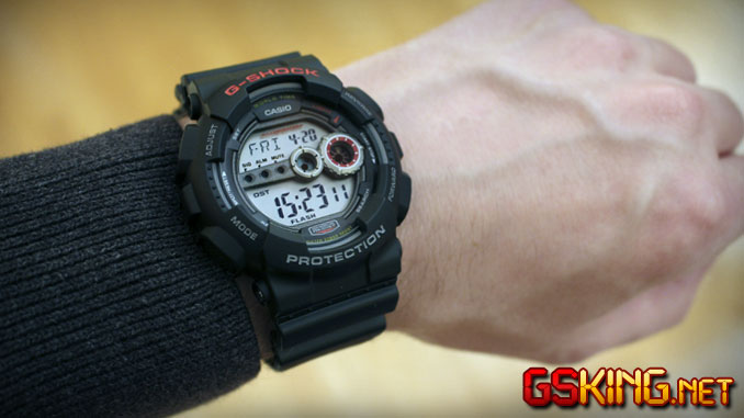 Casio G-Shock GD-100-1AER am Handgelenk