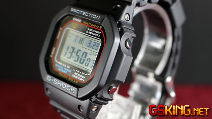 Casio G-Shock GW-M5610-1ER verbesserte seitliche Funktionstasten